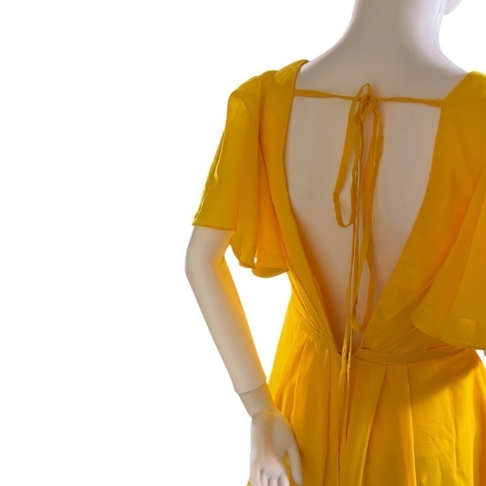 Lavetir yellow gown - Picture 4 of 9